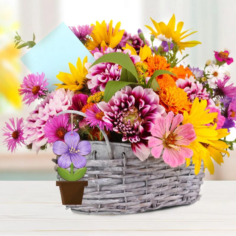 20pcs Wooden Flowerpot Spring Decoration Diy Blank And Unfinished Wooden Tray Decoration Wooden Pendants Unpainted Bouquet Flow