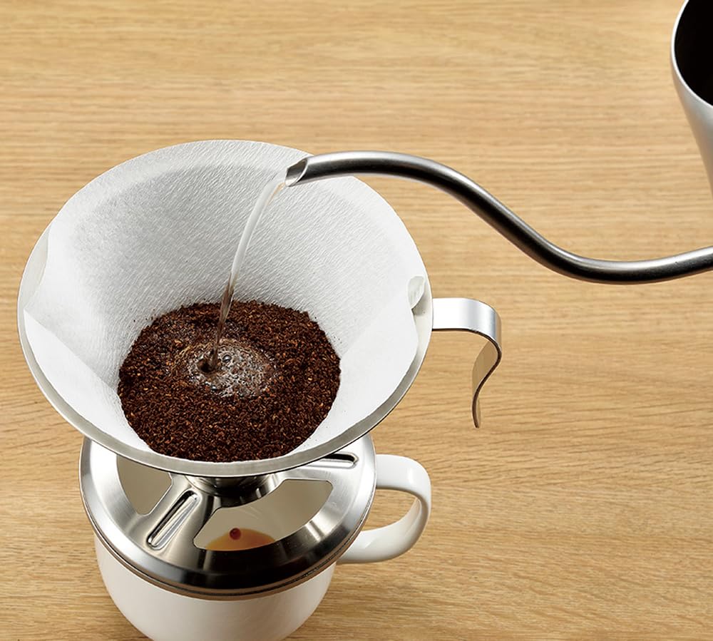 Yokoyama Enju no Waza Coffee Drip Pot 420ml Satin EJC-400