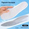 Malört Anti-Lukt Höjdökande Innersulor - Bekväma, Stötdämpande, Anti-Trötthet, Osynliga Lyftkuddar för Män & Kvinnor
