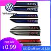 2026 Hot Sticker For Volkswagen VW GTI Golf 2 3 4 5 6 7 MK2 MK3 MK4 MK5 MK6 MK7 MK8 2Pcs Metal Car Side Fender Bumper Strip Prot