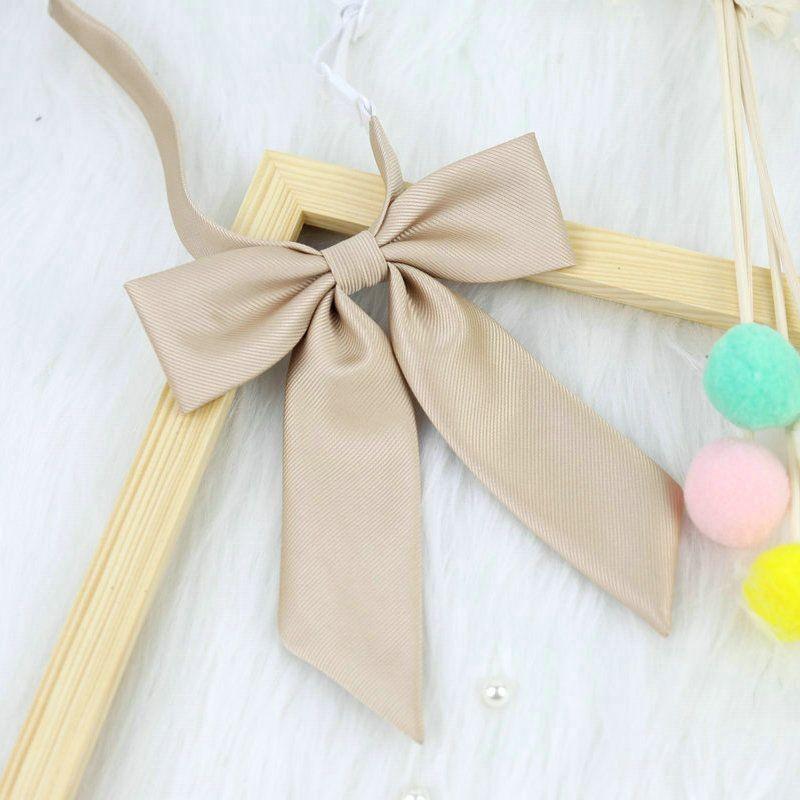 School Uniform Collar Flower With Satin Ribbon For Girls And Teens