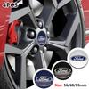 Samolepka na auto 4ks 56/60/65mm Samolepky na středové krytky kol auta Odznak Pro Ford Fiesta Mondeo Explorer Focus Mondeo Escape Kuga M