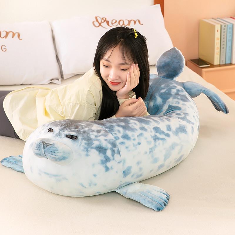 Artificial Marine Animal Seal Plush Toy Cute Cartoon Girl Children Holiday Gift