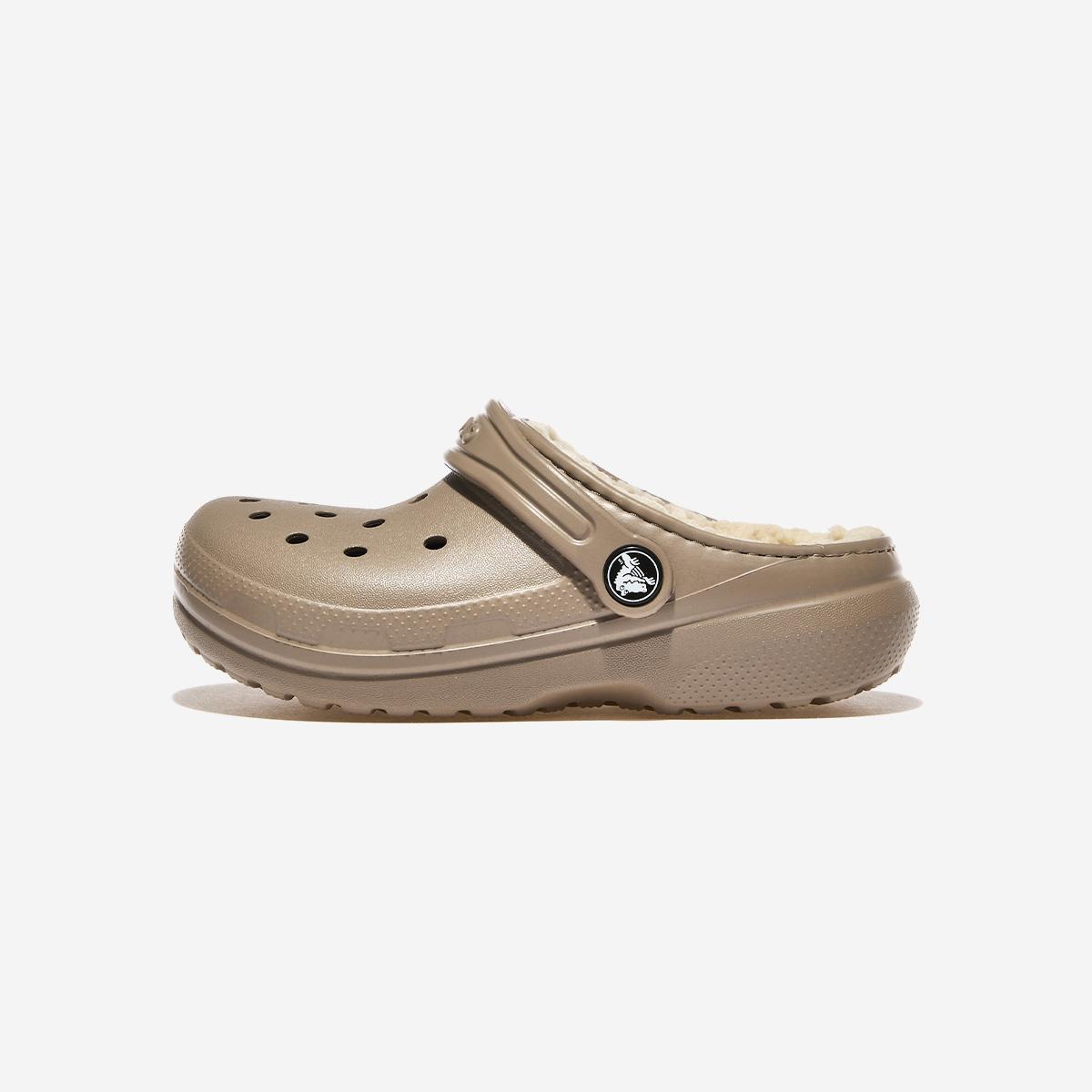 

[Crocs] Classic lined clogs kids, CRS207010, 1010110176, Popular Korean Shoes 210