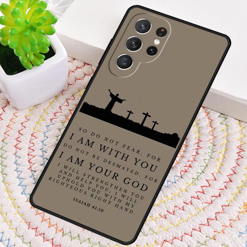 Faith Christian Religious Jesus Soft Phone Case for Samsung Galaxy Note 10 Pro S26 Ultra S23 S24 FE S25 S21 S22 PLUS Cover
