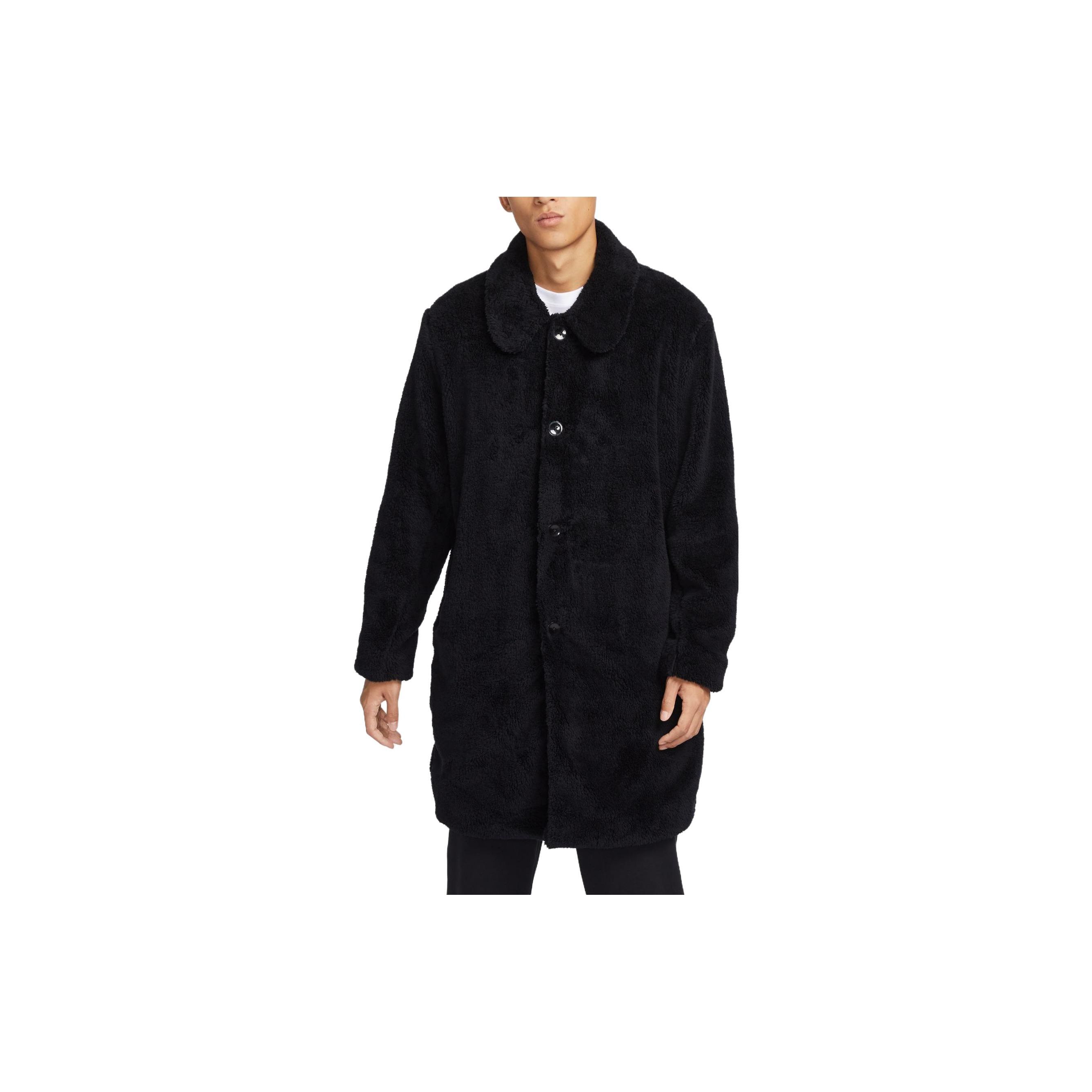 Nike LeBron Cozy Fleece Jacket Black Men FB7120-010 M