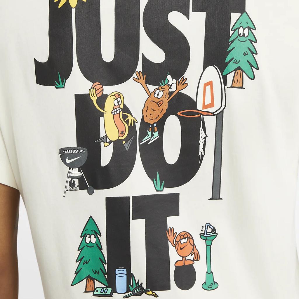 New Nike T Shirts Men Ivory FD0063-113