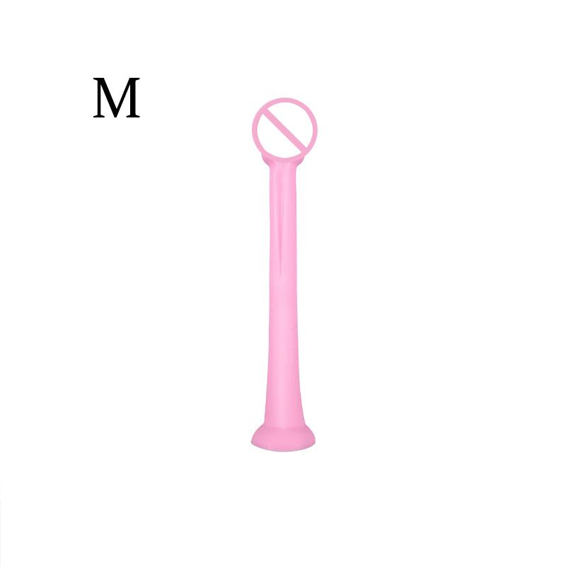 Long Butt Plug Liquid Silicone Anal Plug Big Dildos Stimulate Anus Suction Cup Soft Anal Dilator Penis Sex Toy Dick Sex Products