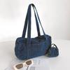 Fromheaven Denim Tote Shoulder Bag Blue S510