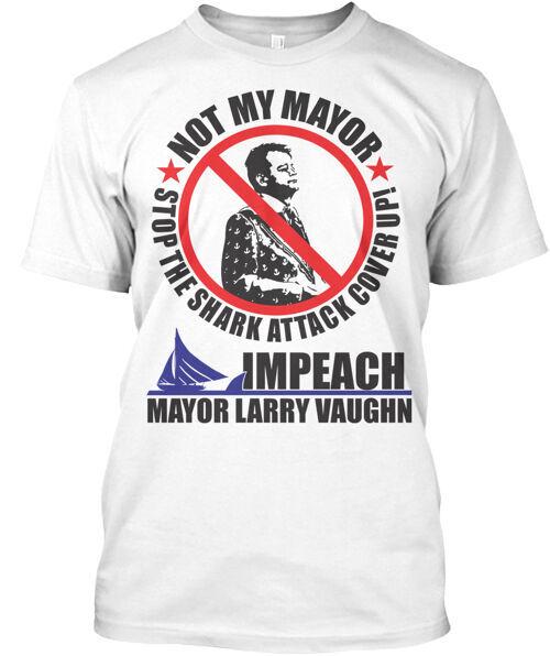 

Impeach Mayor Larry Vaughn Made in the USA Size S to 5XL Unisex T-Shirt M