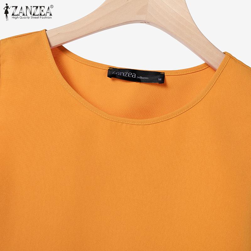 ZANZEA Womens Tank Tops and Shorts Summer Two Piece Suit Sets