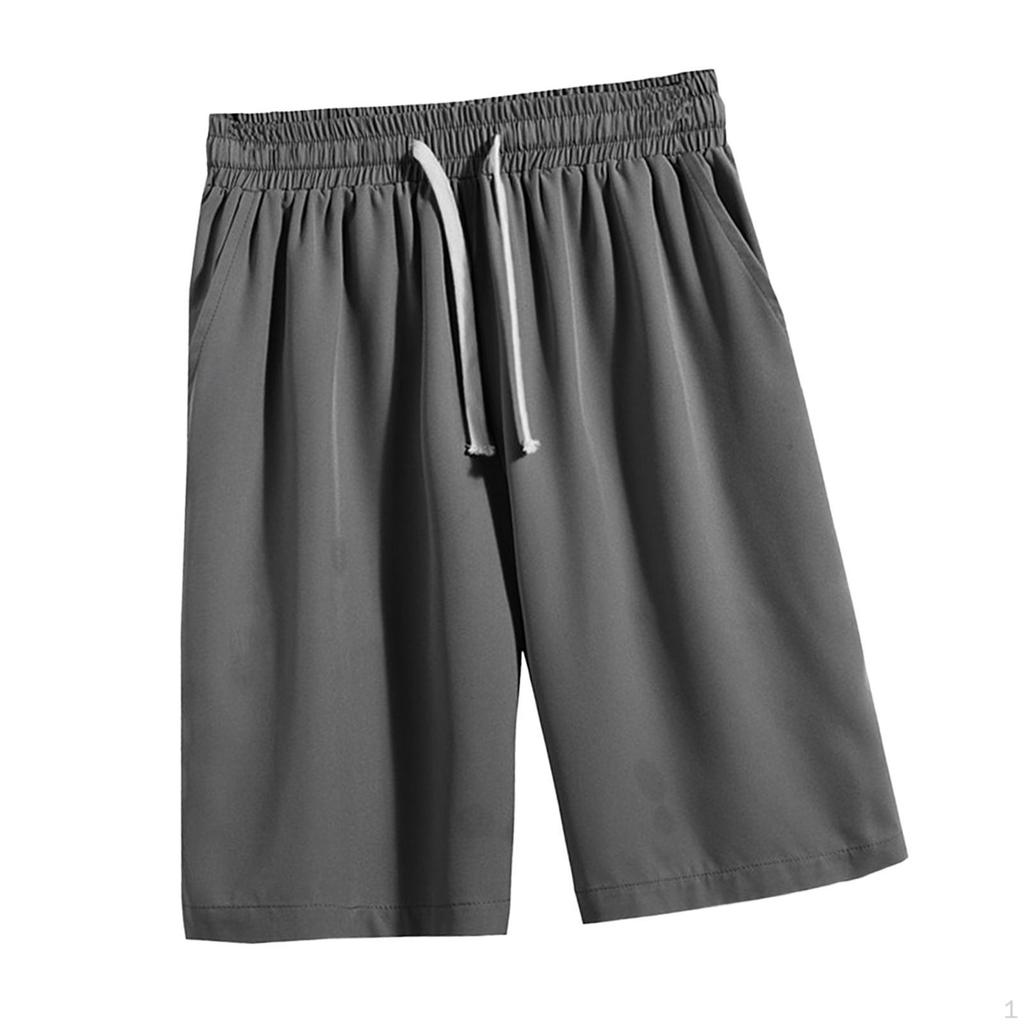 Lightweight and Durable Men's Active Shorts for Gym Sports