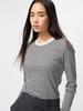 Uniqlo SofT Lip T  Long Sleeve  sTripe
