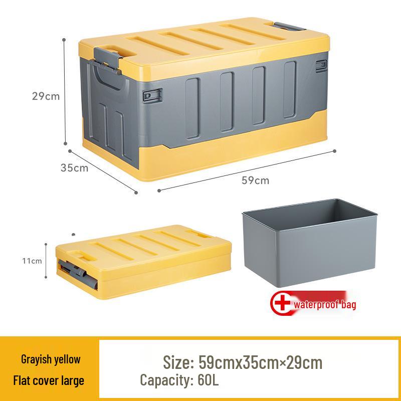 Organizator pliabil pentru depozitare camping portbagaj auto