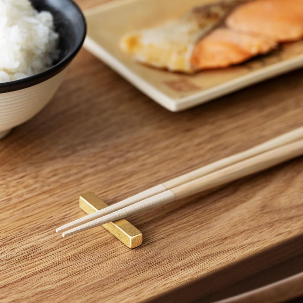 Wakasa Lakované Hůlky se Sadou Hůlek Dřevěný Zajíc k Ke a x 4 cm x x Pár Hůlek a Hůlky Vyrobeno z Nerezové Snadné &NE