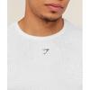 Gymshark Seamless Running T shirT Gs whiTe A4c9s Wb57