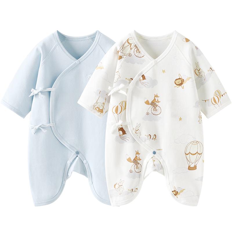 TONGTAI Baby Pure Cotton Butterfly Romper 66cm
