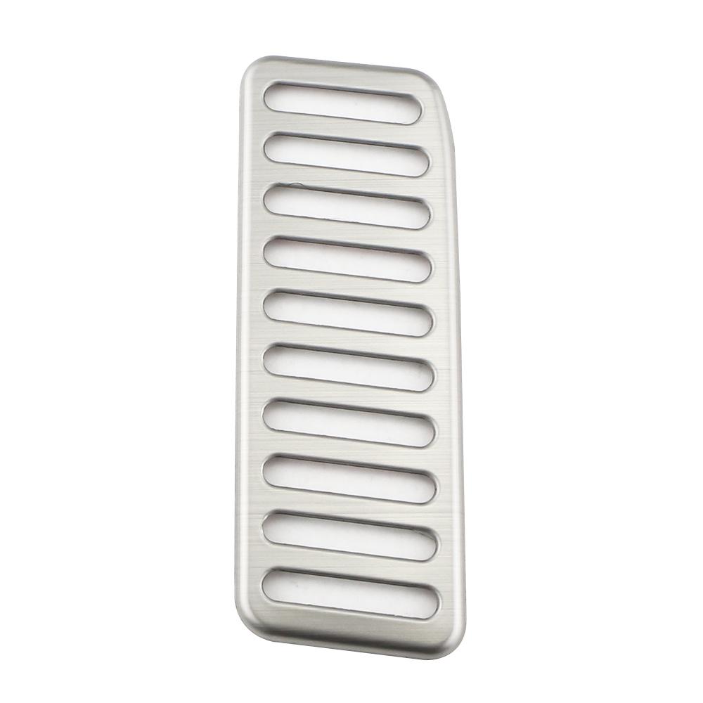 Car Foot Rest Pedal Cover for Ford Mustang 2015-2022 2023 2024 2025 2026 Dead Pedal Stainless Steel Pad Protector Accessories