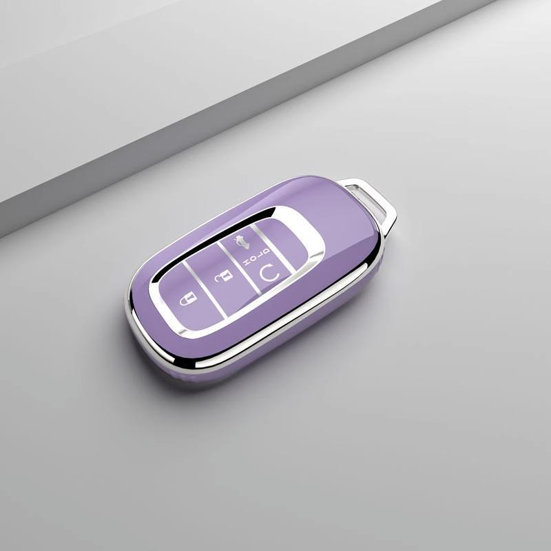Soft Tpu Car Remote Smart Key Case Cover Protector For Honda Civic 11Th Accord Auto Accessories Keyless Holder Shell Bag