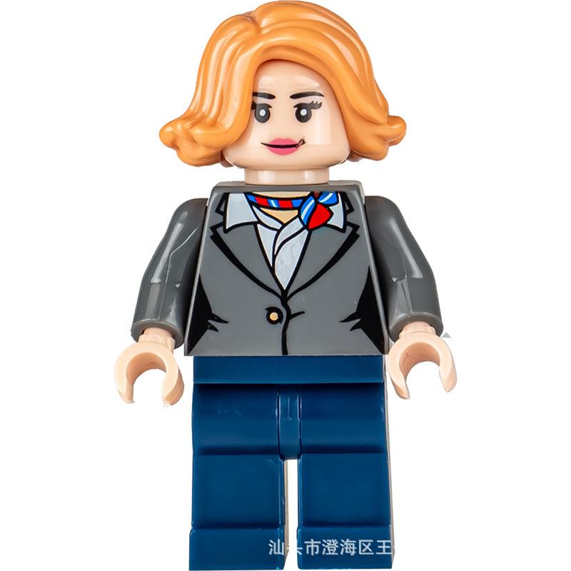 Ninja Warrior Superhero Military Doll Building Block Toy