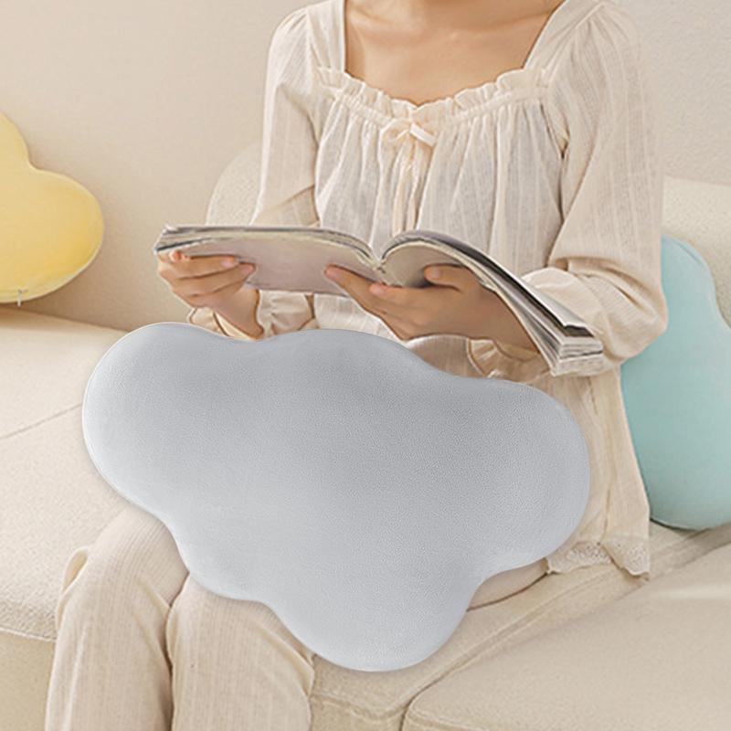 Cloud Pillow Cute Waist Rest Cushion 54x34cm/21x13inch Cute Cloud Waist Rest Cushion Comfortable Bedrest Reading Pillows For