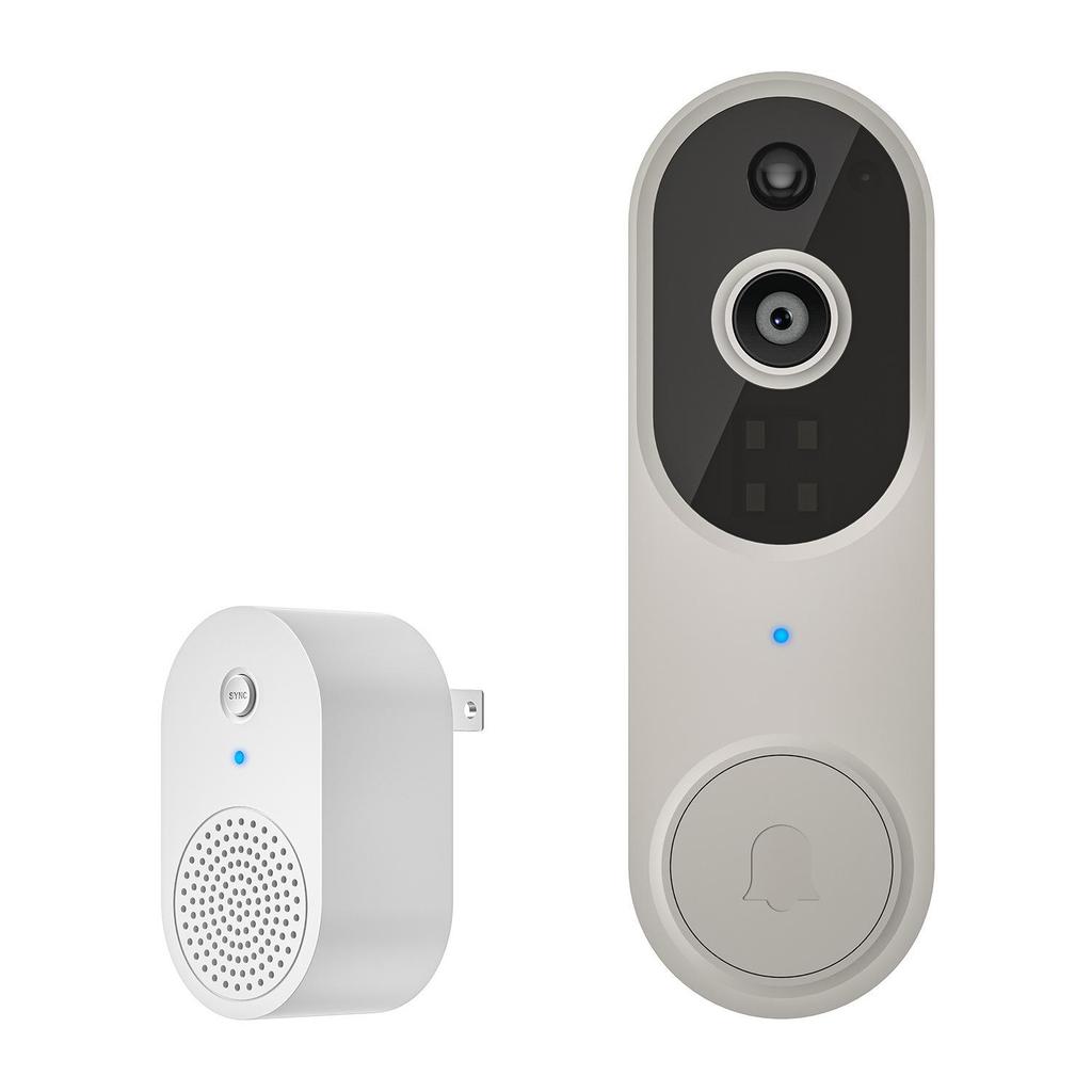 Smart Wi-Fi Doorbell with Intercom, Human Detection, HD Night Vision & Home Monitoring