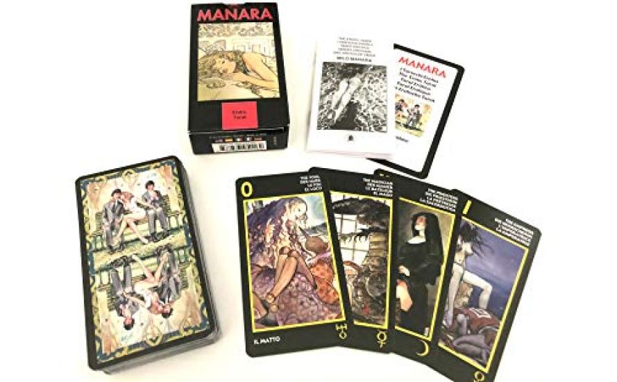 78 Tarot Cards Tarot Fortune Telling Japanese Instruction Manual Included [Manara Tarot] [Genuine Product]