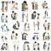 10 30 50Pcs Cartoon Art Anime Couple Love Stickers Aesthetic DIY Car Suitcase Skateboard Laptop Luggage Graffiti Sticker Decal