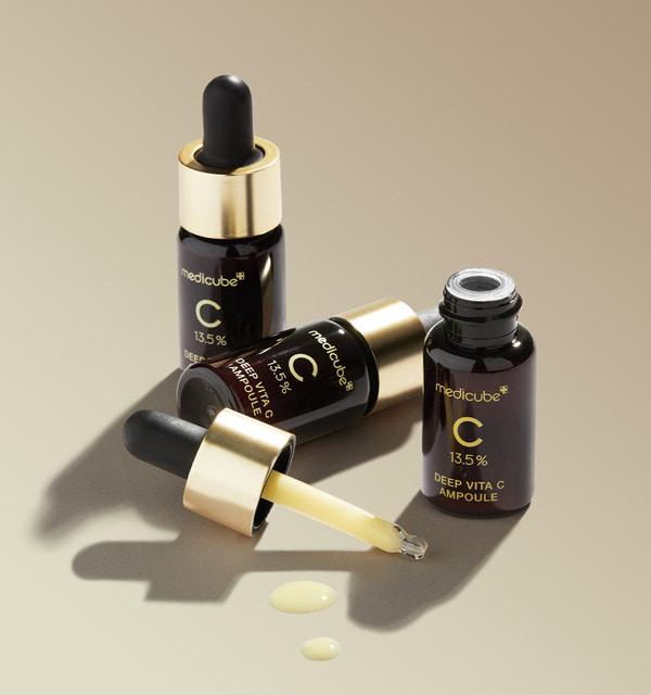 Medicube Deep Vita C Ampoule 2.0 30g (10g x3) - Brightening Vitamin C Care, Korean