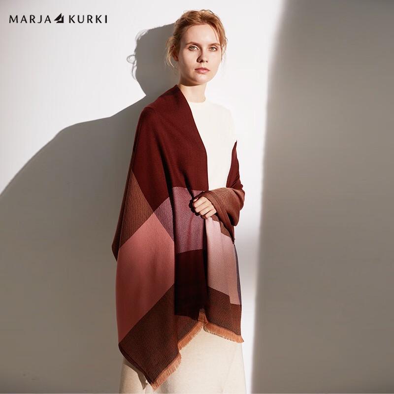 MARJA KURKI Women's Pure Wool Scarf Shawl