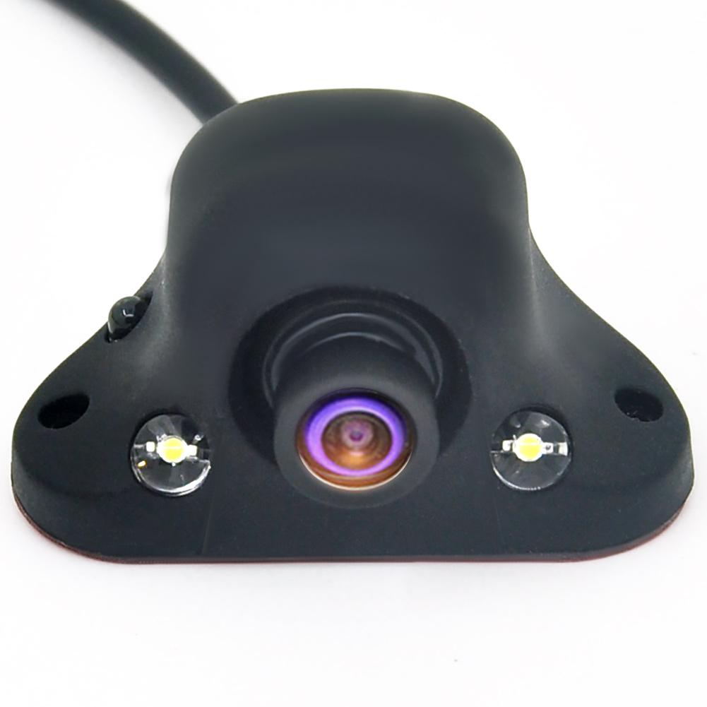 Mini CCD Night 360 Degree Car Rear View Camera Front Camera Front View Side Reversing Backup Camera 2 LED