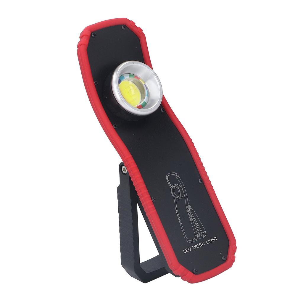 LED Work Light 60W 2 Dimmable Mode Hanging Hook USB Charge Magnetic Base Rechargeable Work Light
