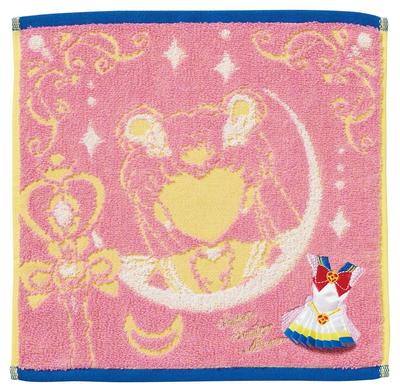 Marushin Bandai Sailor Moon Costume Sailor Carry 30 X 30 4085004200 (BANDAI) (Super Moon) Towel/Hand Towel, Approx. Cm,