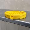 Soap Box, Cheese Shape with Removable Drain Layer, Quick Cleaning Anti-Slip Soap Holder, for Bathroom Countertop