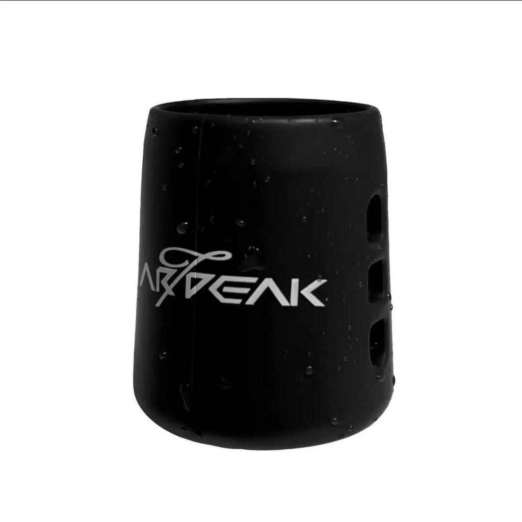 Oqi Peak Large Silicone Anti-Slip Fishing Rod End Cap - Durable, Wear-Resistant Protective Cover.