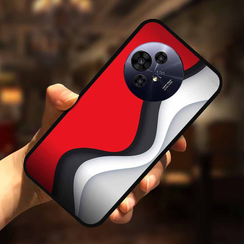 Per Custodia TCL 50 Nxtpaper 5G Lusso Moda Morbido TPU Protettivo Silicone Custodia per Telefono per TCL 50 Pro Nxtpaper 5G Cover Posteriori Coque