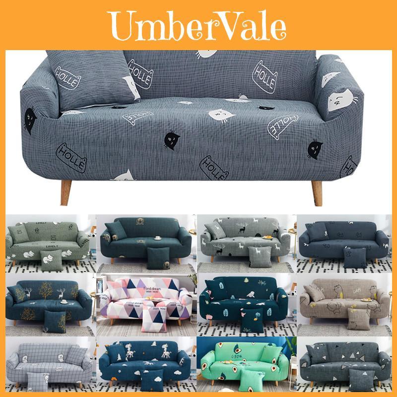 Elegant Geometric Flower Pattern Slipcover For 1/2/3/4 Seater Sofas With Wrinkle Resistant Design
