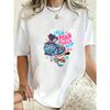 Oversized T-Shirt Black Mad Hatter And Cheshire Cat Print With Its A Mad World After All Text For Casual Wear And Street Style