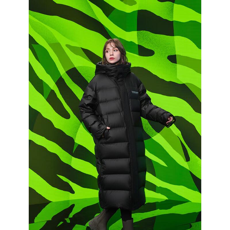 Tanboer Women's Long Warm Down Jacket