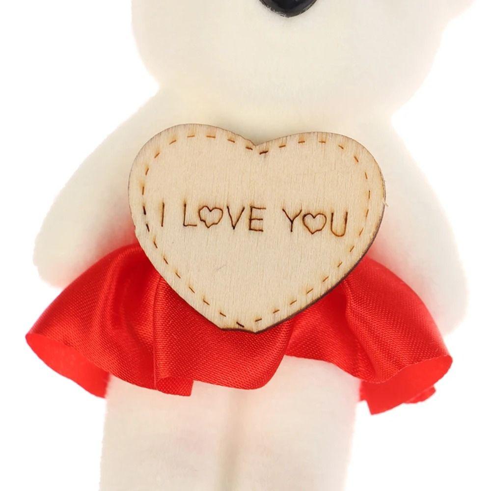 10pcs/set Foam Bear Bear Plush Foam Toys Plush Doll Cartoon Bouquet Doll  Valentine's Day