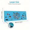 Penguin Party Adventure Large Size Mouse Pad Large Gaming Table Cushion Nonslip Laptop Tablet Big Mousepad Xxl Mat Mini Pc Playmat With Lock Edge