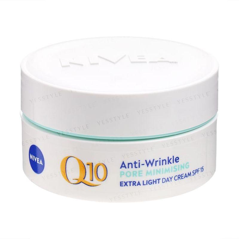 Nivea Q10 Anti-Wrinkle Pore Minimising Extra Light Day Cream SPF 15