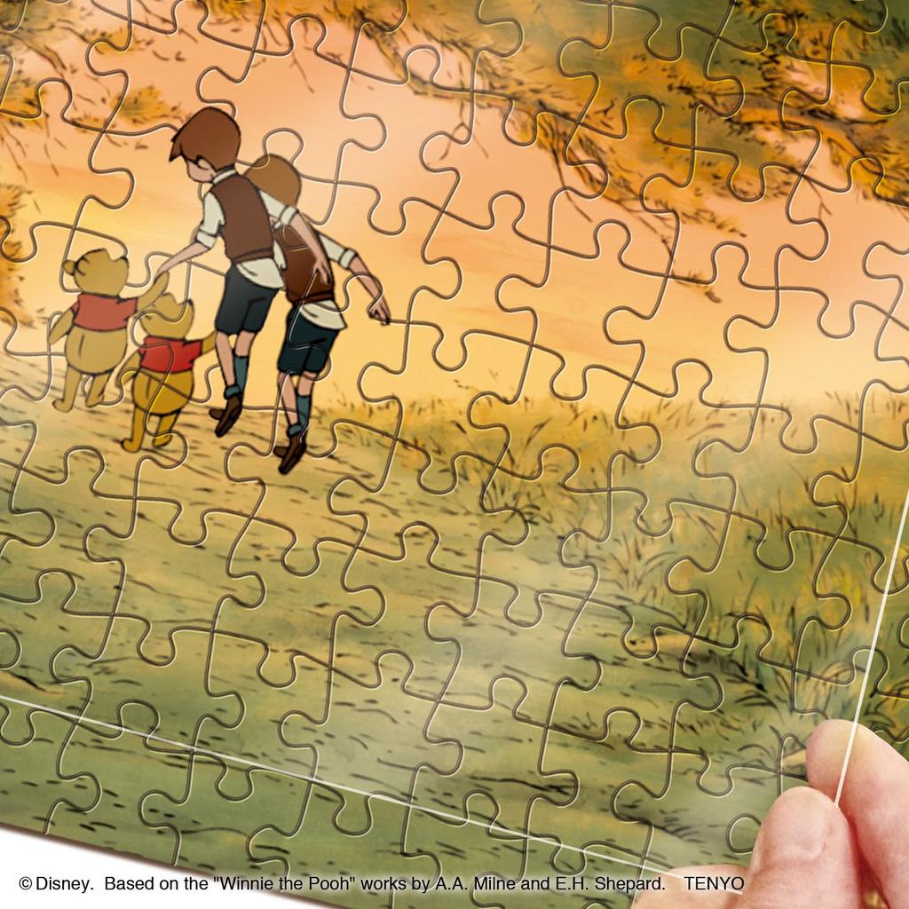 Tenyo in Film Art Gallery Jigsaw Puzzle Disney Winnie the Pooh Comes with hanging and special emblem [Made Japan] 200-piece (22.5x32cm) D-200-915