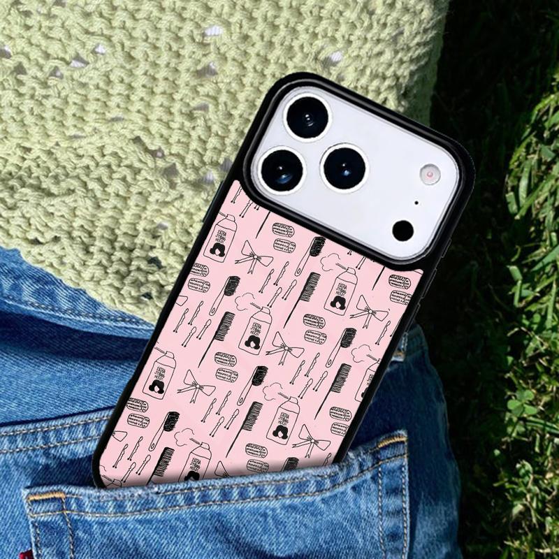 Hair Stylist Hairdresser Soft Phone Case Cover Compatible with for IPhone 17air 16e 15 14 13 12 11Pro Max 17 Air