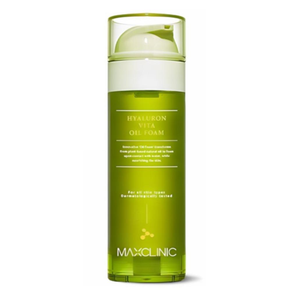 MaxClinic Hyaluron Vita Oil Foam Cleanser Hydrating & Brightening Facial Foam 110g