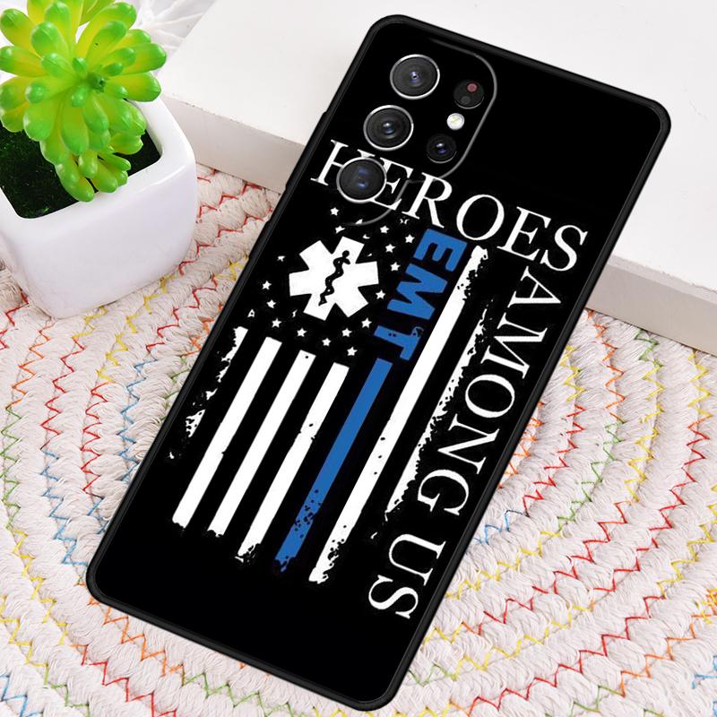 EMT EMS Medical Rescue Phone Case for Samsung Galaxy Note 10 Pro S26 Ultra S23 S24 FE S25 S21 S22 PLUS Shockproof Cove