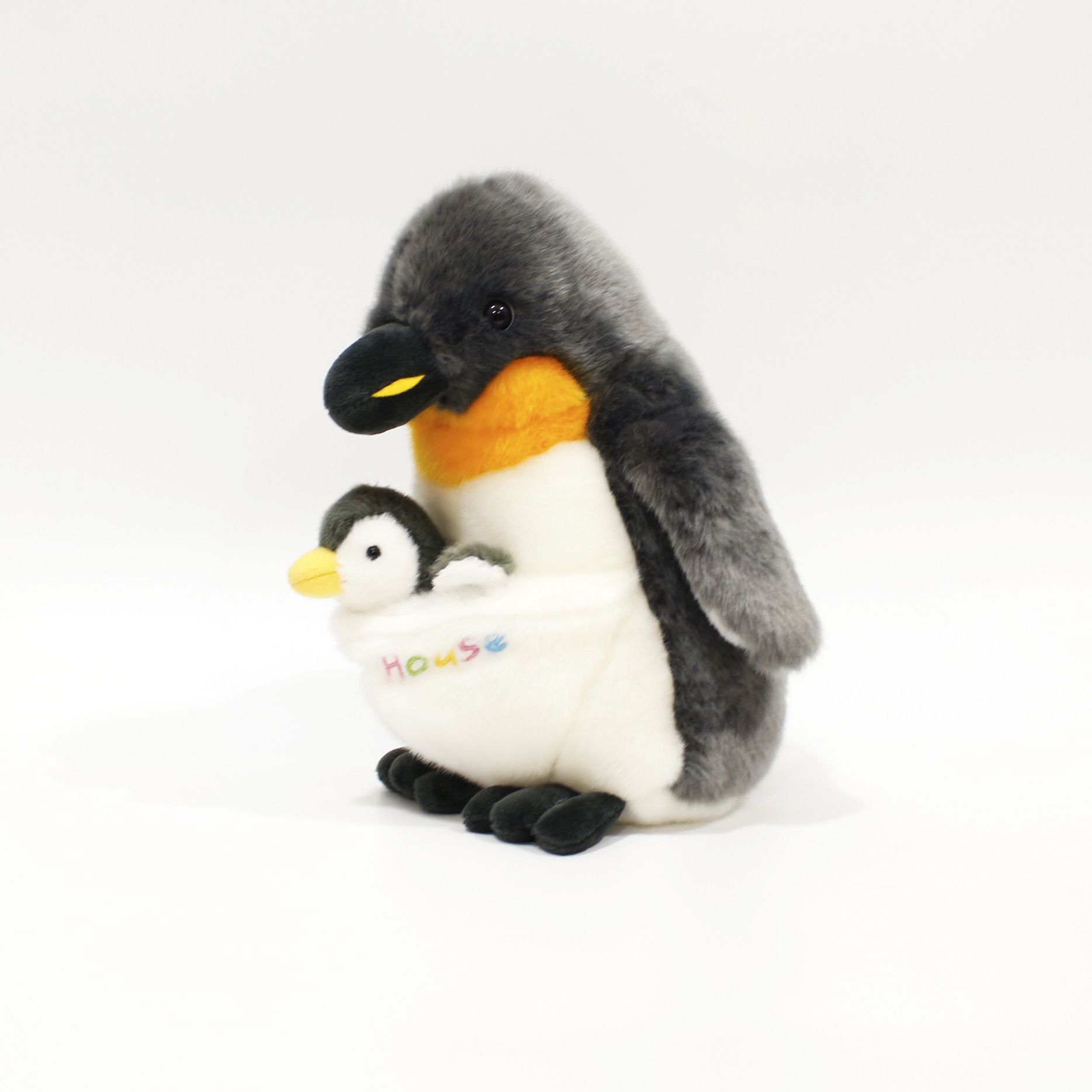 

Симуляция Пингвин 102129дюймовый Плюшевая игрушка Мягкая Чучело Животное Кукла Детский Подарок Рождество 26cm/10.24in чёрный