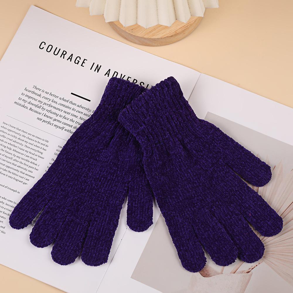 Winter Anti-Cold Children's Knitted Gloves - Candy Color, Warm, Fashionable, Frostbite Prevention