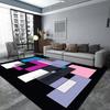 Modern Geometric Carpet Flannel Living Room Home Luxury Nordic Decor Home Large Area Mat Bedsdie Washable Bedroom Rug Lounge