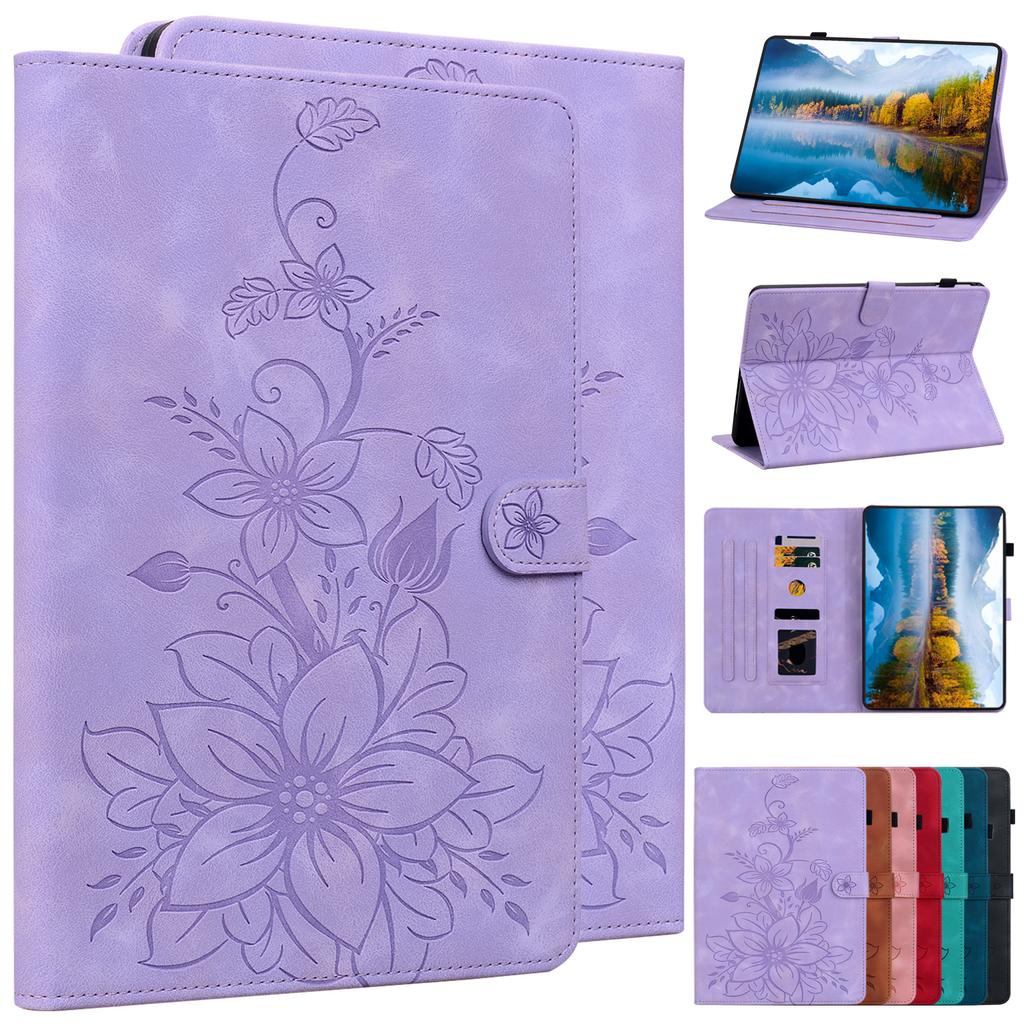 Flip Stand Case for IPad Air 4 5 10.9 10th 10.5 10.2 7th 8th 9th Pro 11 9.7 Emboss PU Leather Cover for IPad Mini 1 2 3 4 5 6